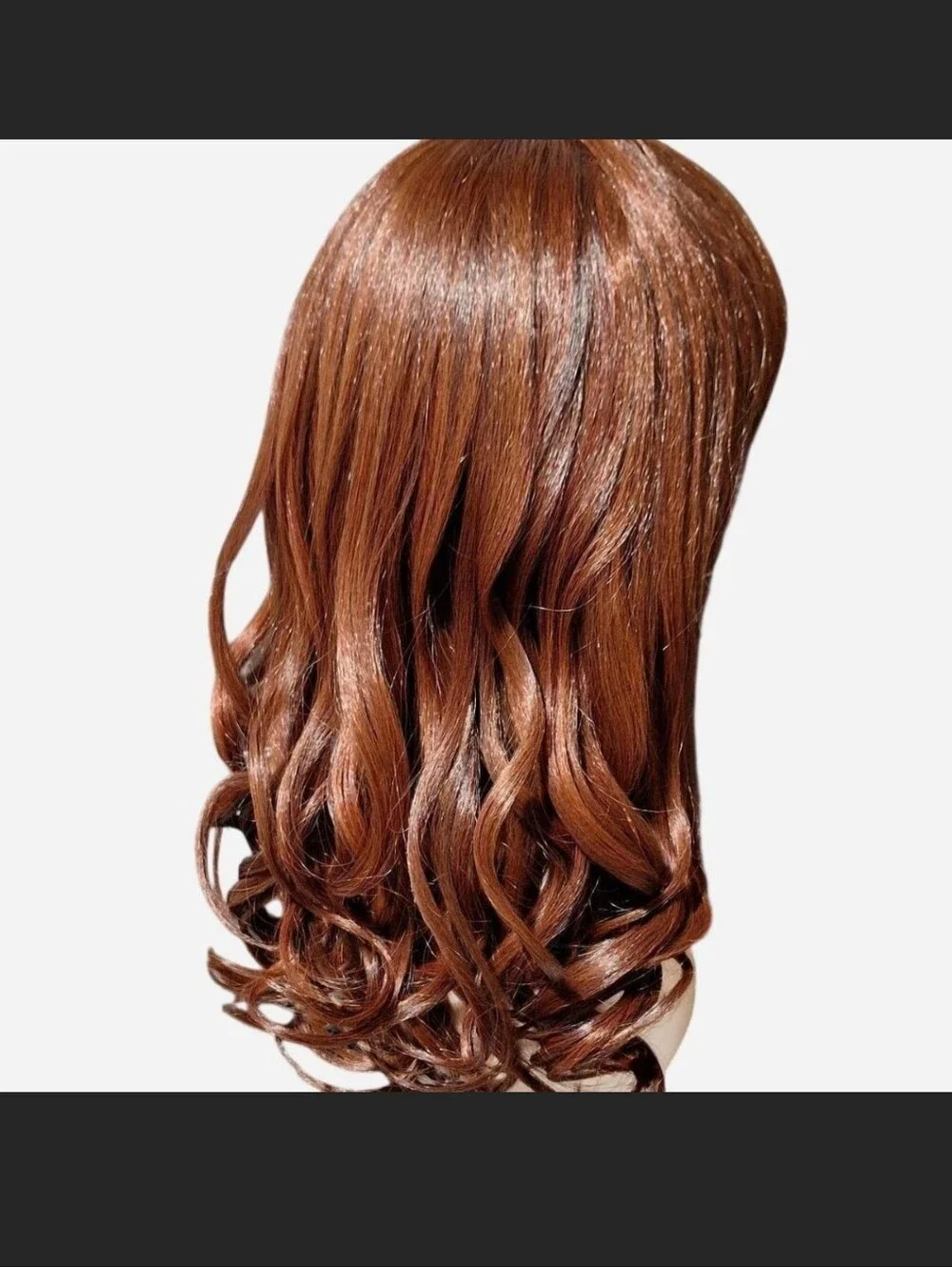 Bangs Wig in Rich Auburn - Unbranded